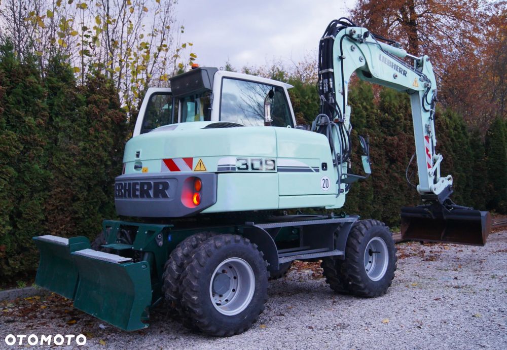 Liebherr 309 LITRONIC KLIMA LAKIER ORGINAŁ NOWE OPONY ( 311 312 TEREX CAT ) - 3