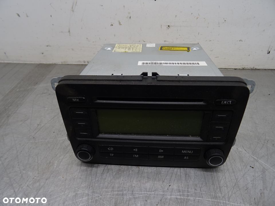 VW GOLF V HB 5D 03-09 1.4FSI RADIO 1K0035186J - 2