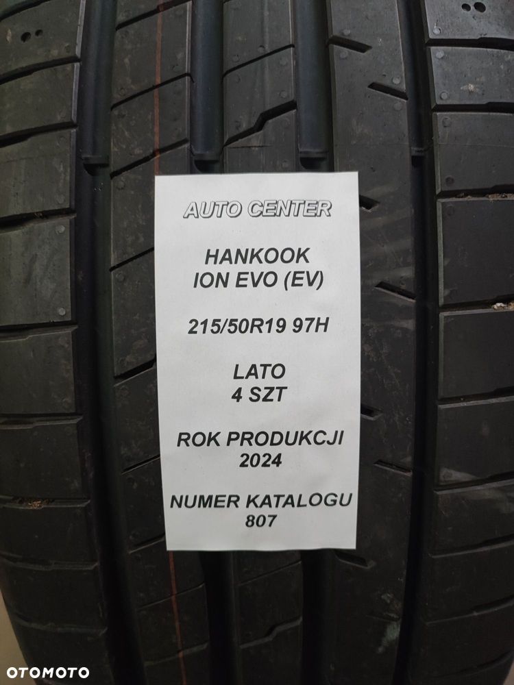 Opony letnie 215/50R19 97H Hankook ION EVO (EV) | 2024 - 2