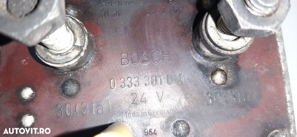 Releu acumulator/heblu 24V Bosch 0333301010 - 4