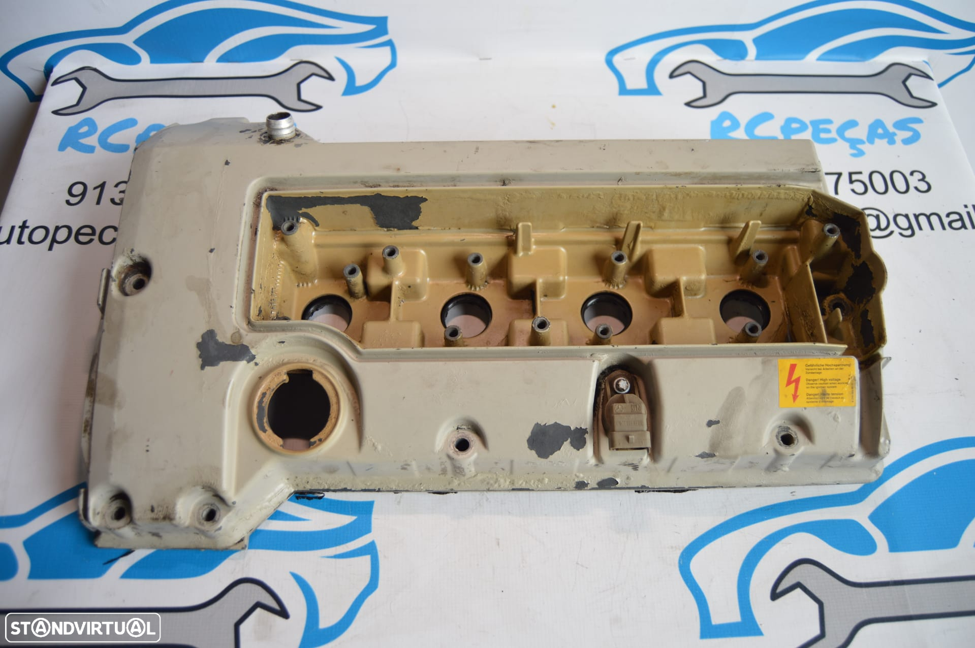 TAMPO TAMPA VALVULAS MOTOR ORIGINAL A1110101730 1110101730 MERCEDES BENZ CLASS C W203 C200 KOMPRESSOR 163CV M111955 CLK C208 - 3