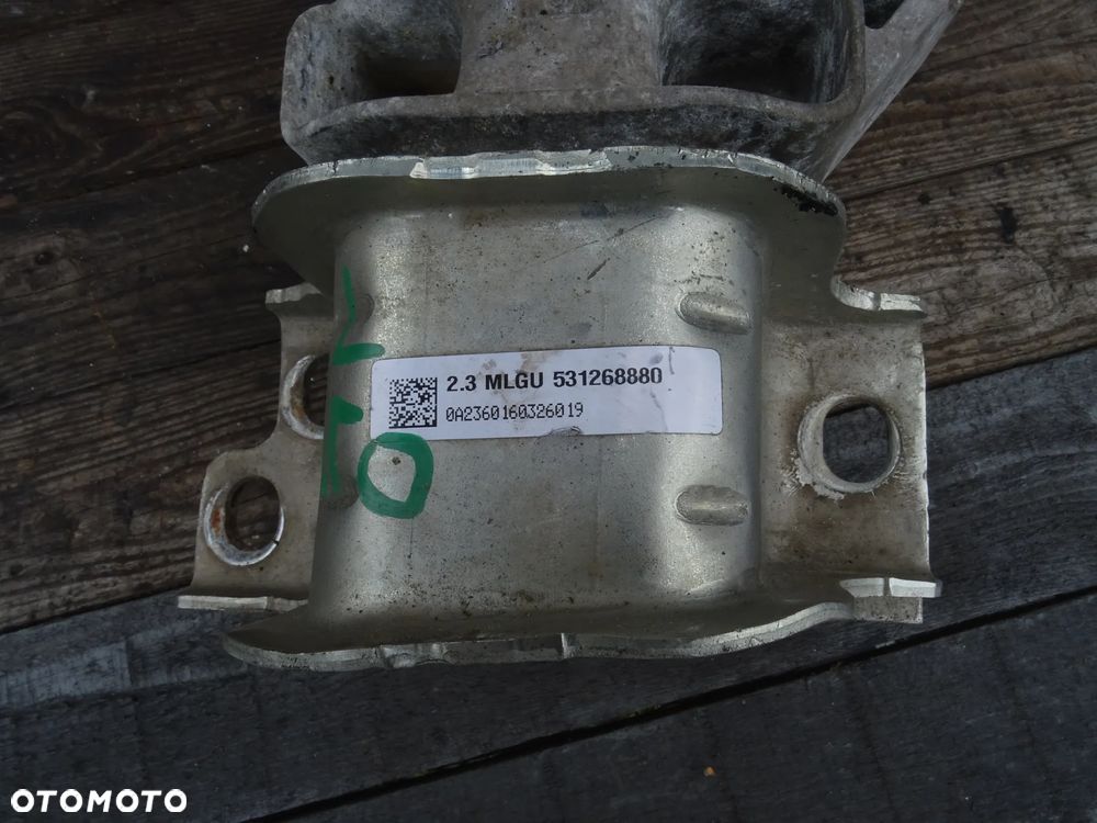ŁAPA SKRZYNI BIEGÓW BOXER JUMPER 53420325  PODUSZKA SKRZYNI BIEGÓW FIAT DUCATO III 531268880 - 2