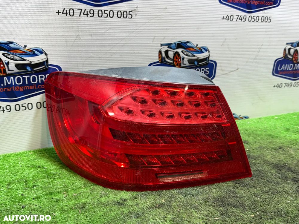 STOP TRIPLA ARIPA SPATE STANGA BMW E93 led 320D 2013 2.0 DIESEL COD OEM 63217252091 / 7252091 / DECAPOTABILĂ (CABRIOLET) 2005-2013 - 4