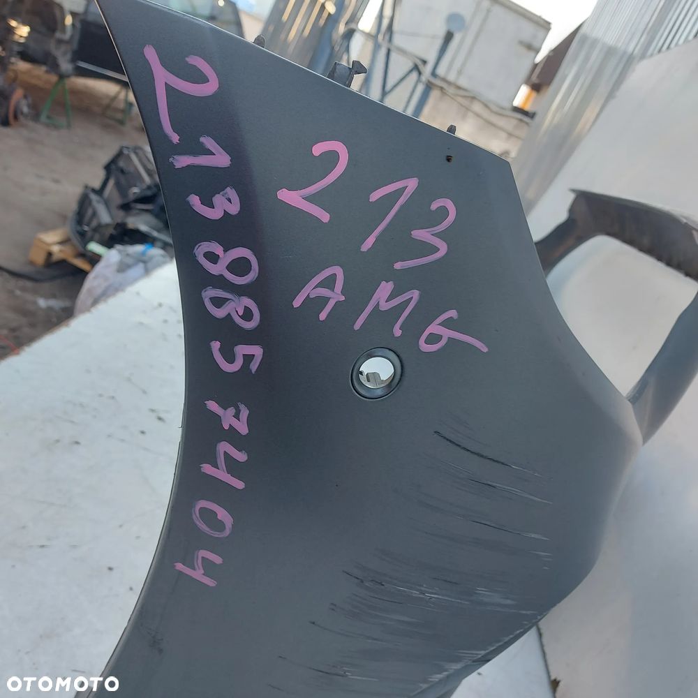 ZDERZAK AMG PRZOD LIFT PRZEDNI PDC PTS MERCEDES E W213 ORYGINAL DEMONTAZ 2138857404 - 8