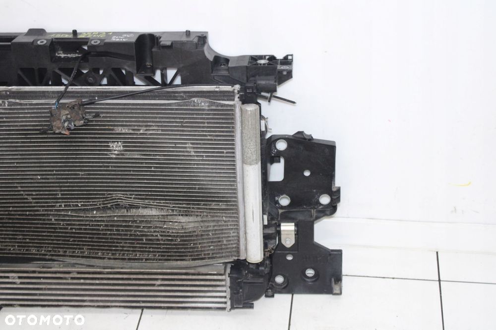 RENAULT SCENIC III 09R- 1.5 DCI PAS PRZEDNI CHŁODNICE KOMPLET - 2