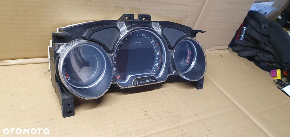 Licznik zegary oryginał Citroen C5 III 2.0 HDI 9665364880 - 4