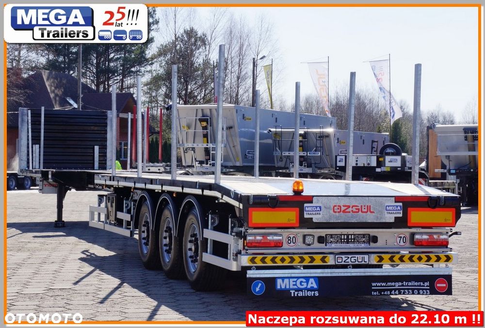 Inny 22,1 m dł. naczepa rozsuwana Full ADR III, MEGA Trailers, UNIWERSALNA !! - 7
