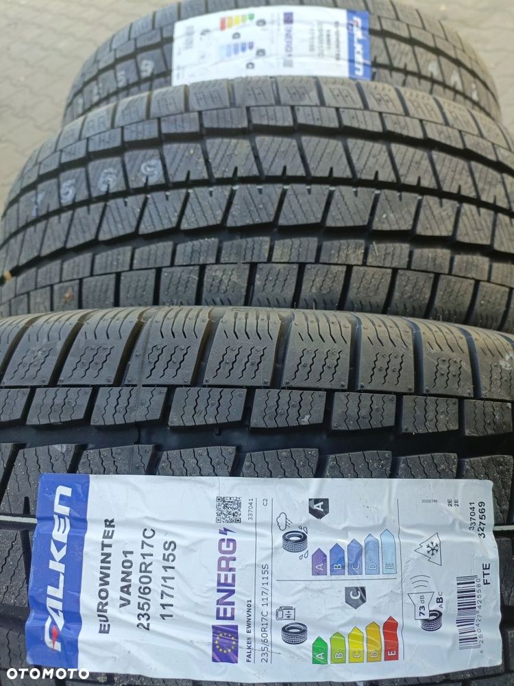 Nowe koła aluminiowe zimowe 235/60/17c Falken Mercedes sprinter 6x130 - 5
