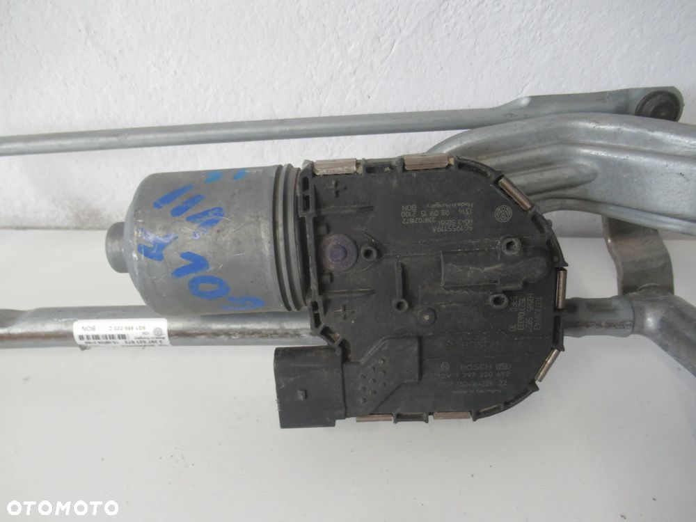 MECHANIZM SILNICZEK WYCIERACZEK VW GOLF VII 7 5G1 2012- - 4