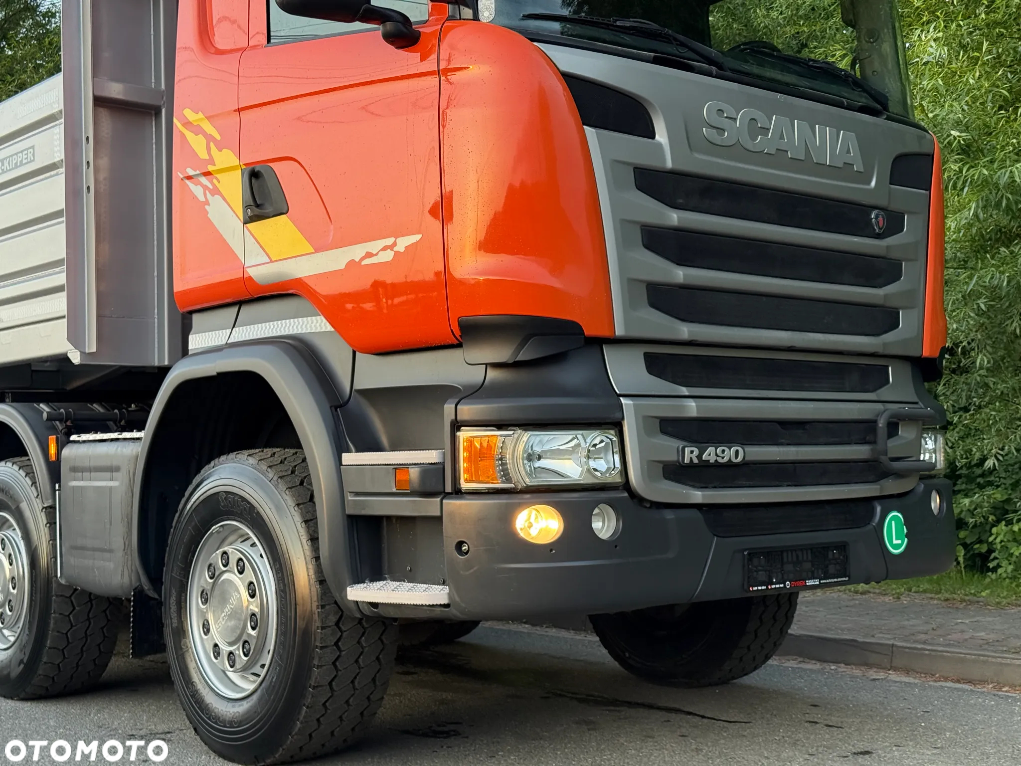 Scania * Kiper * Wywrotka *  Scania R490 * 8X4 * Bordmatic * Jak Nowy * Stan Perfekcyjny * Sprowadzony - 24
