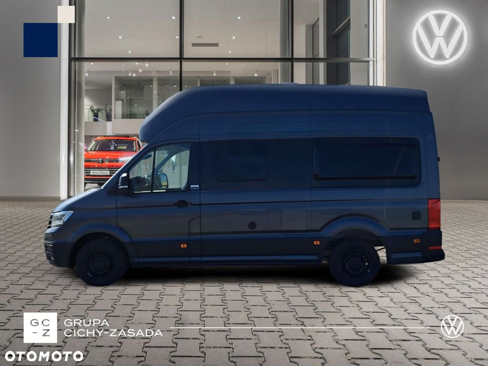 Volkswagen Grand California Grand California 600 DMC 3500kg silnik: 2,0 l TDI EURO VI-e SCR / 163KM/skrzynia biegów: Przedni napęd automatyczna 8-biegowa rozstaw osi: 3640 mm - 2