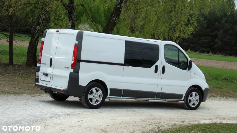 Renault TRAFIC 2.0 115KM * TECHLINE * LONG * BRYGADÓWKA 6 OSÓB * WZOROWY STAN ! - 6