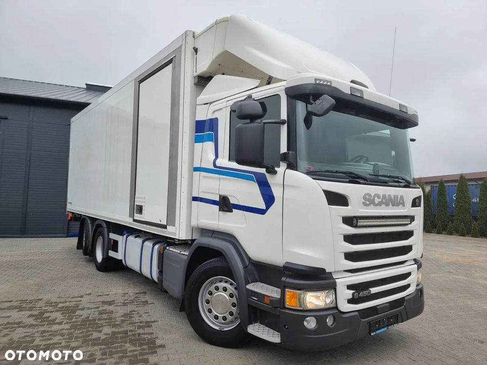 Scania G450 bez EGR 6x2 chłodnia SCHMITZ izoterma 19 palet kurierka - 16