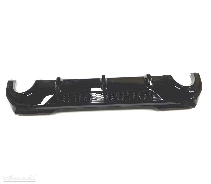 DIFUSOR BMW F40 19- LOOK 135I PRETO BRILHANTE - 5
