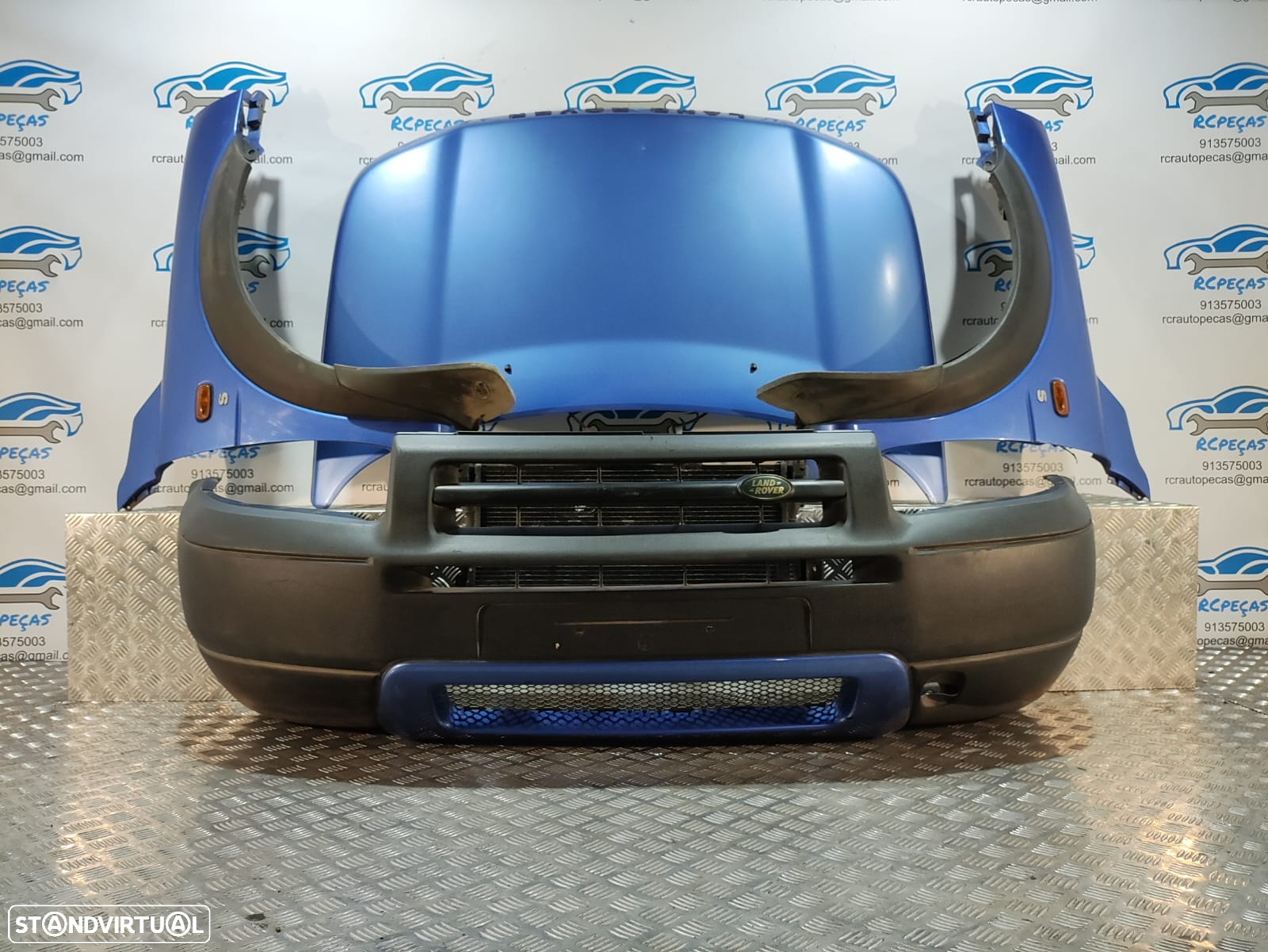 FRENTE COMPLETA LAND ROVER FREELANDER I 1 MK1 CAPOT PARACHOQUES GUARDA-LAMAS OTICAS RADIADOR VENTILADOR FRENTE FIBRA REFORÇO - 5