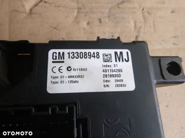 ZESTAW STARTOWY STACYJKA KOMPUTER IMMOBILIZER LICZNIK OPEL CORSA D 1.2 16V - 34
