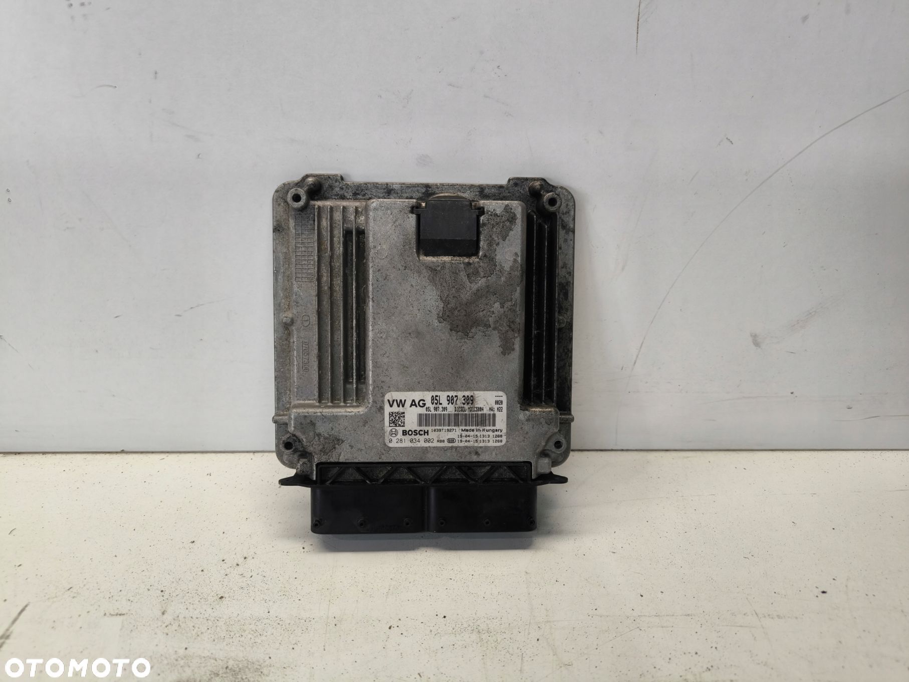 KOMPUTER STEROWNIK SILNIKA AUDI A6 C8 VW SEAT 2.0 TDI 05L907309 ORYGINAŁ !! - 1