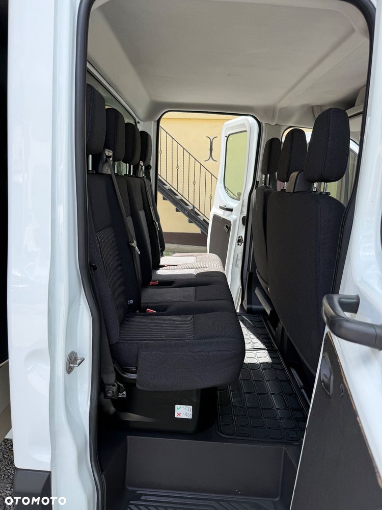 Ford Transit Doka Brygadowy Skrzynia Plandeka 7 os. 2.2 TDCI 125KM Salon Polska - 27
