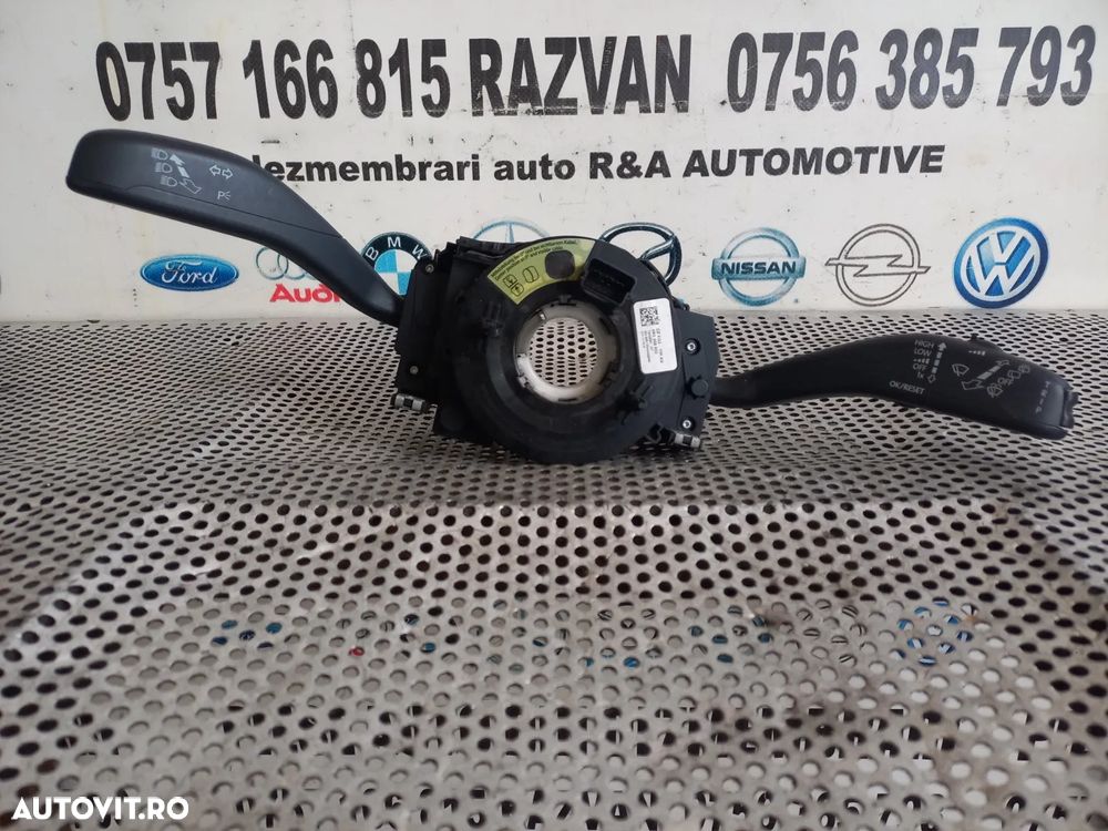 Banda Spira Spirala Volan Airbag Maneta Semnalizare stergatoare Skoda Fabia 2 An 2007-2008-2009-201 - 6