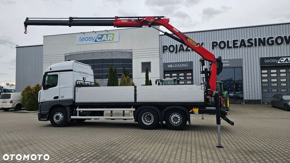 Mercedes-Benz ACTROS 2546 6x2 E6, SKRZYNIA+HDS PALFINGER PK 20.501 L TEC3 - 4