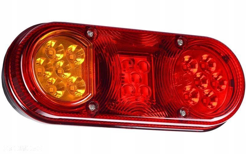 lampa tył zespolona led oświetlenie tablicy pozycja stop kierunkowskaz lewa - 1