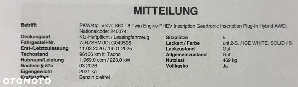 Volvo S60 T8 Recharge AWD Geartronic Inscription - 10