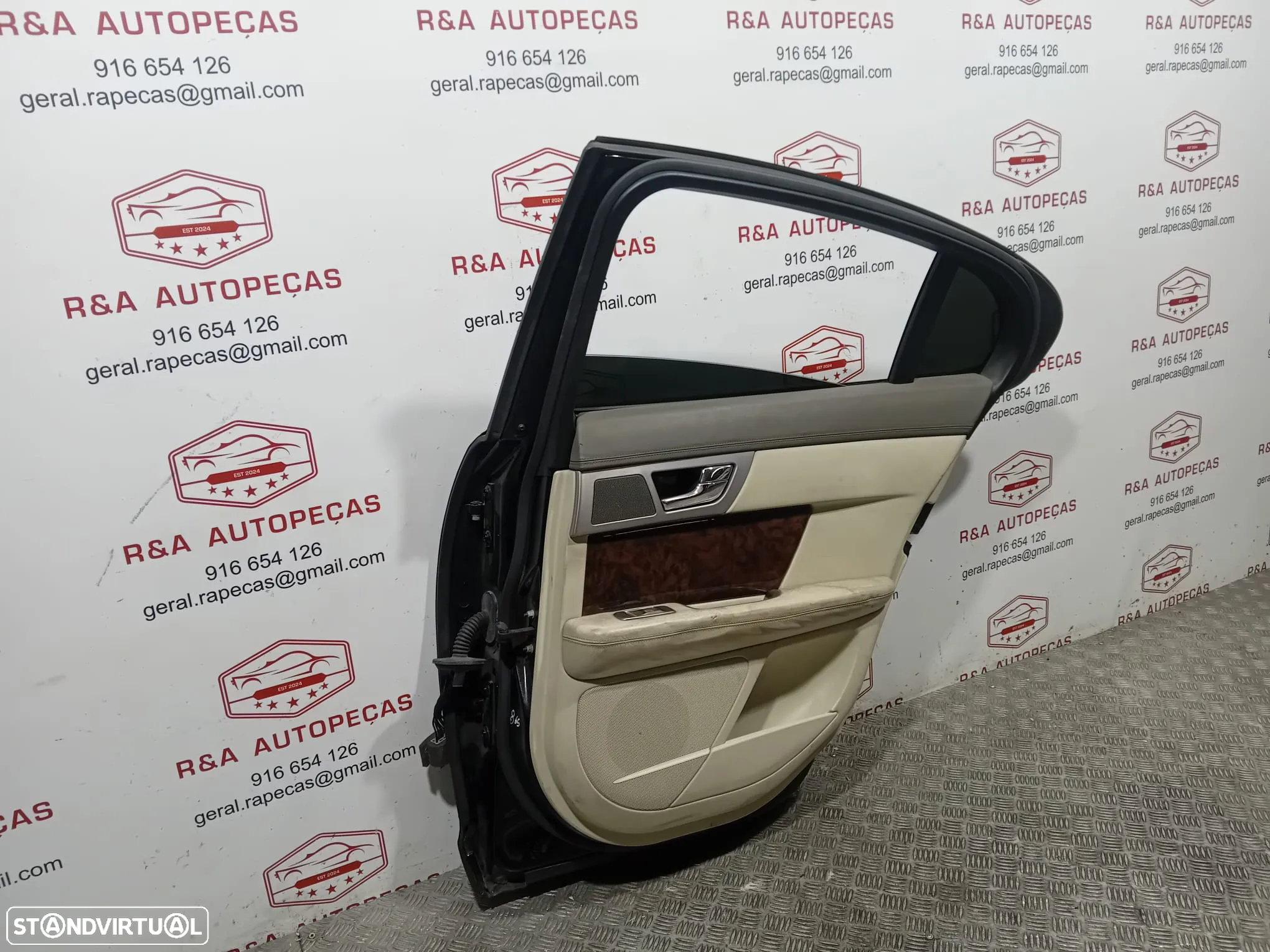 Porta Trás Traseira Direita Jaguar XF Original - 7