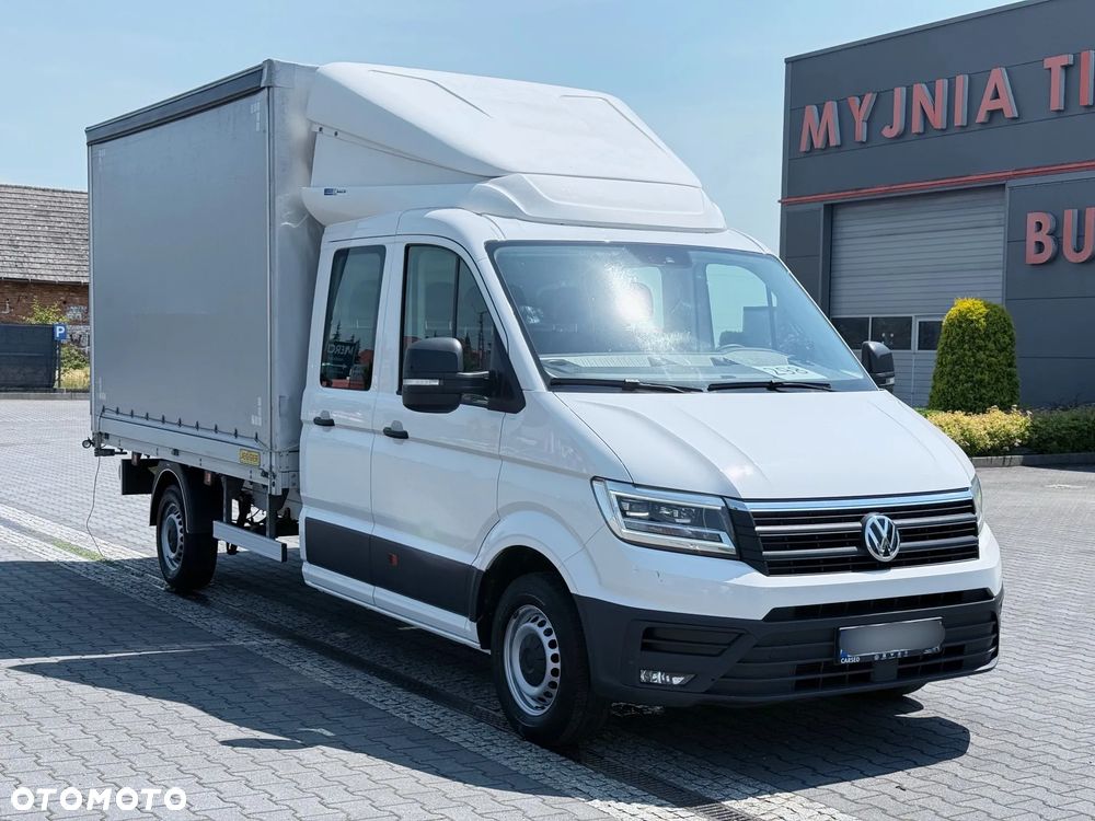 Volkswagen Crafter Doka Brygadówka 6-miejsc + Skrzynia Dł.: 3,52m Salon PL - 5