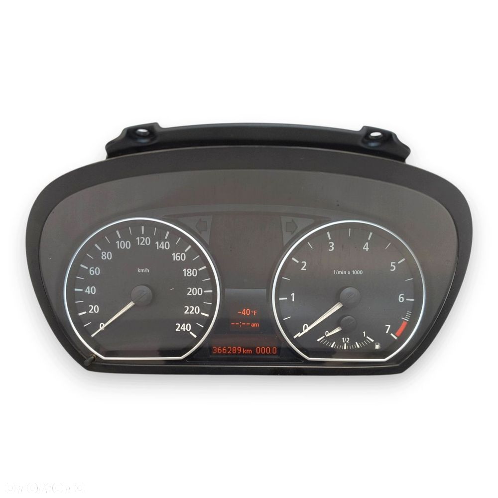 LICZNIK ZEGARY 6964499 BMW E81 E87 1.6 i Benzyna 366 289km 6964499 - 14