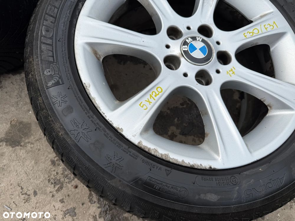 Felgi 17' koła 6796243 BMW F30 F31 5x120 7,5Jx17H2 ET37 centr 72,6 koło felga OE - 3