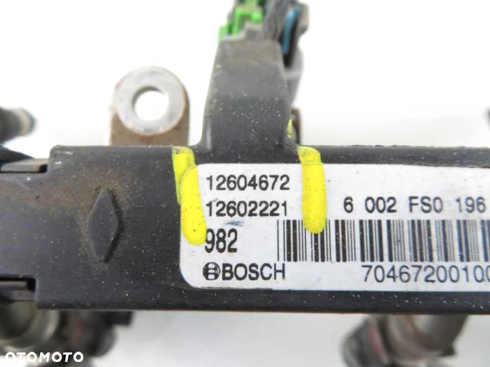 LISTWA WTRYSKOWA GMC ACADIA 3.6 - LY7 12604672 12602221 12603212 LY7 - 3