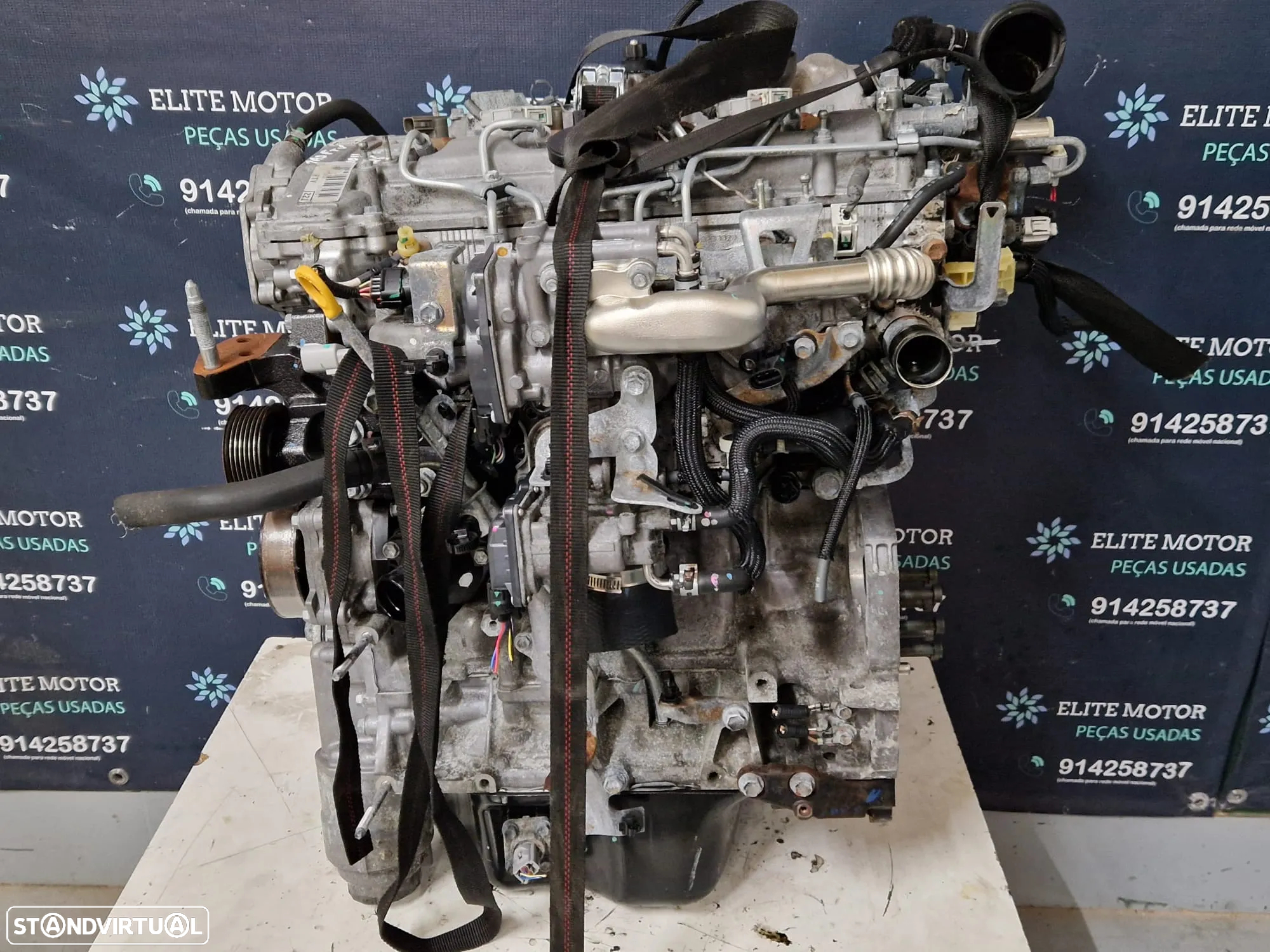 Motor usado 1AD-FTV TOYOTA COROLLA VERSO 2.0 D4D 126CV 2011 AVENSIS T270 T27 AURIS - 2