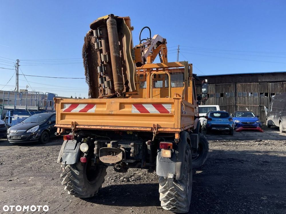 Unimog Unimog 1400 4X4 Kosiarka teleskopowa posypywarka - 31