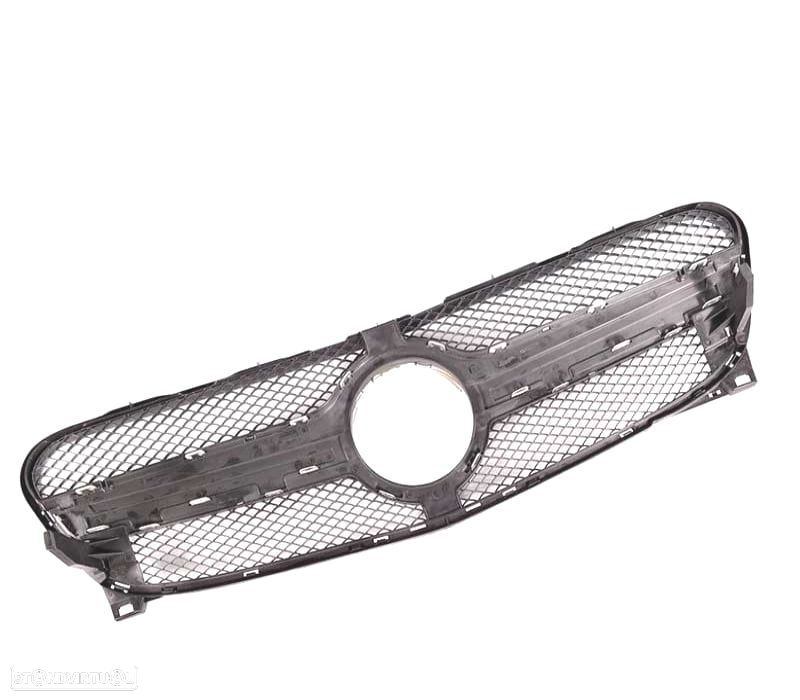 GRELHA MERCEDES CLASSE GLA X156 14-16 LOOK AMG CROMADO PRETO - 2