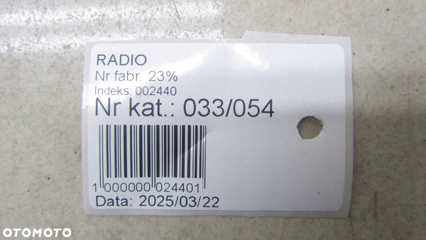 TRAFIC MASTER III RADIO USB MP3 281152370R 10- - 7