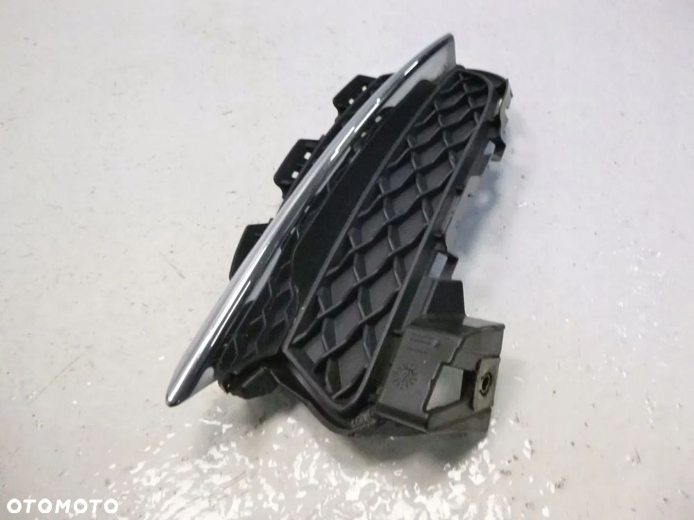 JAGUAR XJ X351 KRATKA WLOT ZAŚLEPKA ZDERZAKA PRZÓD PRZEDNIA PRAWA LEWA CHROM ORYGINŁ - 4