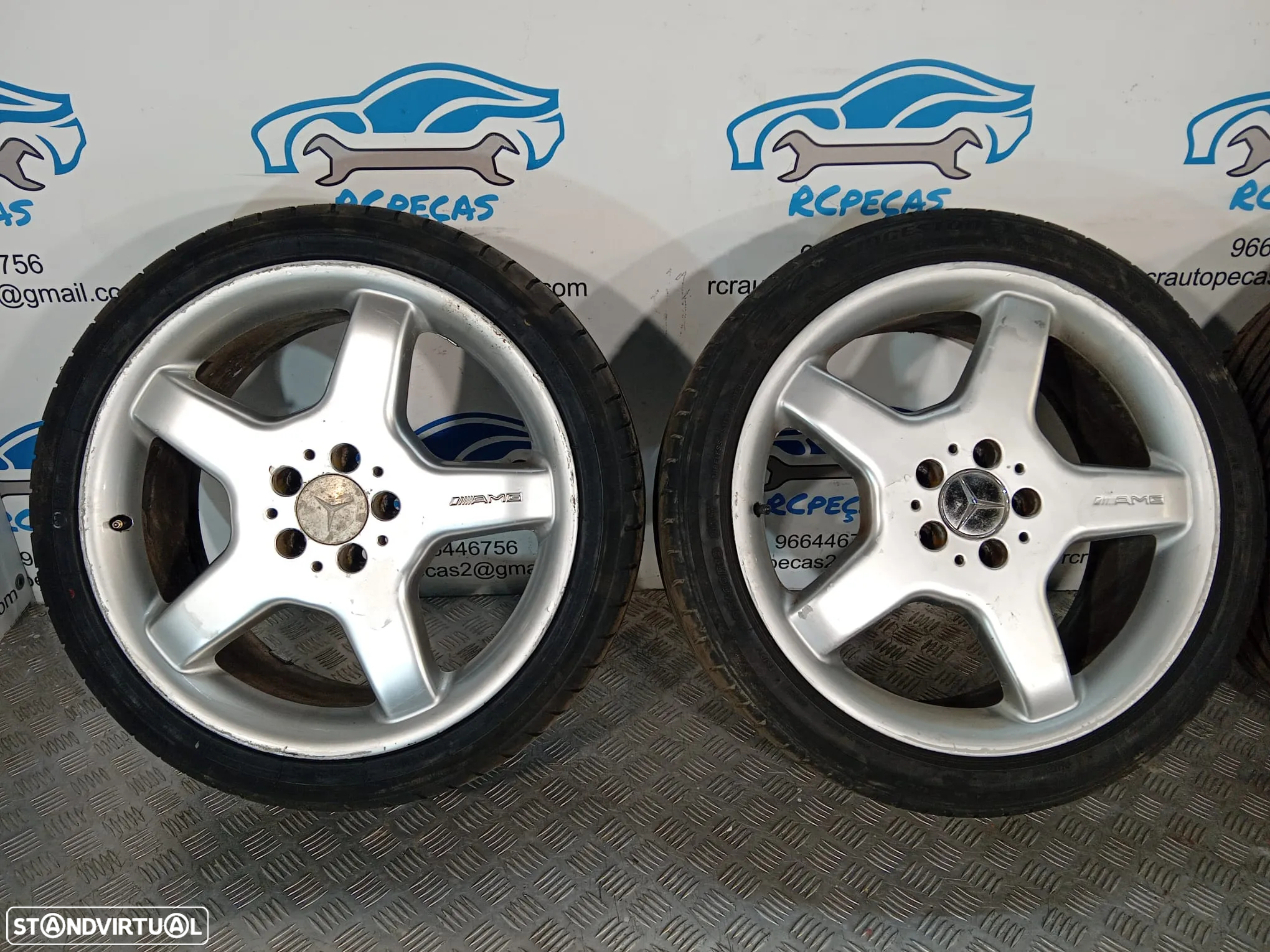 .Jantes 19 Mercedes AMG originais Class CL W215 8,5Jx19 ET44 9,5Jx19 ET46 - 6