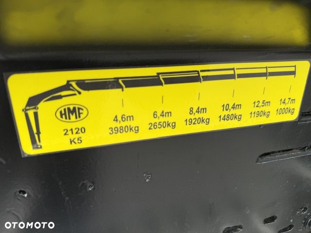 Volvo FE 320 6x2 HDS HMF 2120 Euro 6 - 7