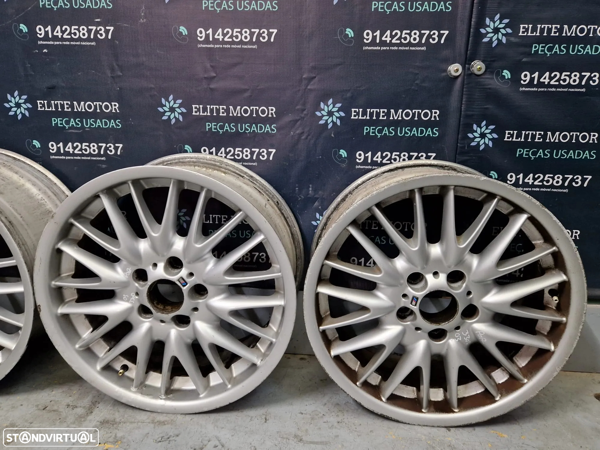 Jantes usadas BMW E46 COUPE 18 PACK M STYLE 72 5X120 E36 E87 - 5