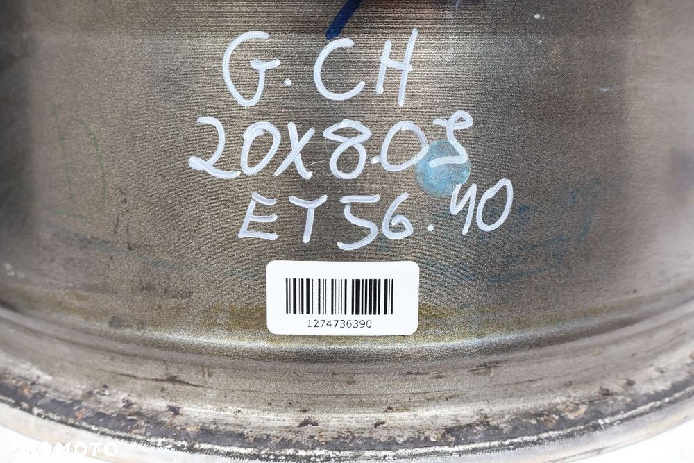 JEEP GRAND CHEROKEE WK2 FELGI ALUMINIOWE 20X8.0 1WQO9TRMAB - 16