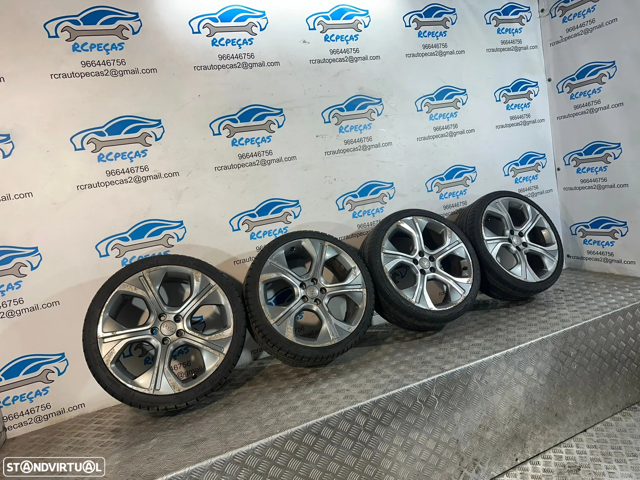 .Conjunto Jantes 18 Audi S-line A1 8X 5x100 7.5J ET39 8X0071498AL - 3