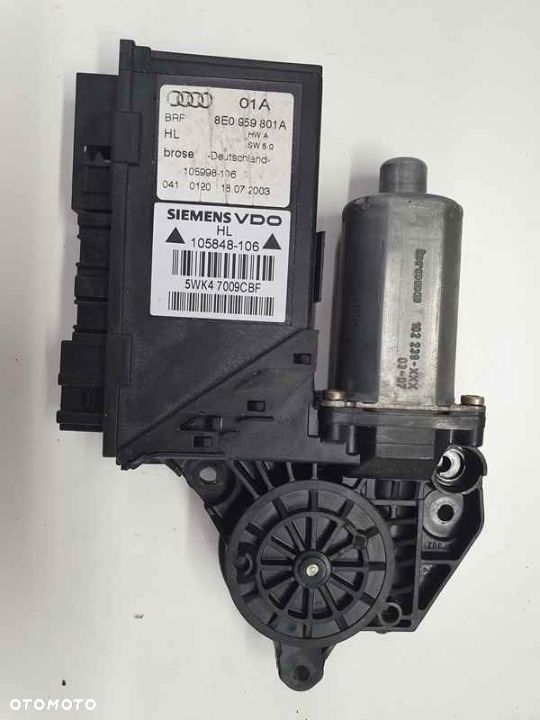 Silniczek Szyby Silnik Modul Podnoszenia Szyb Tyl Tylny AUDI A4 B6 B7 - 3