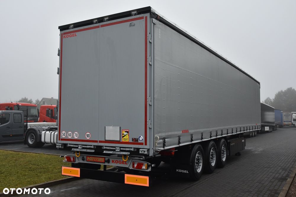 Kögel STANDARD 2023r. / NOWE OPONY! / OŚ PODNOSZONA / OSIE SAF / FIRANA / PALECIARA / JAK NOWA  !!! - 7