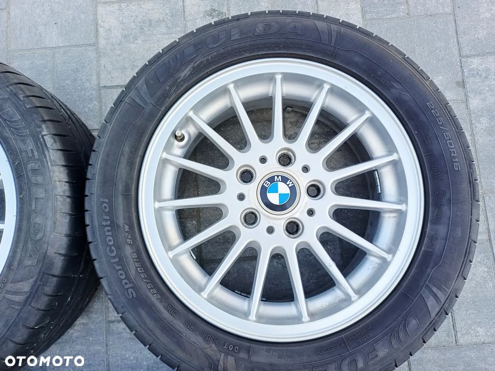 FELIGI Z OPONAMI KOŁA ALUMINIOWE BMW E46 R16 5X120 ET46 72.6 MM OPONY FULDA SPORT CONTROL 225/50 LATO NR4 - 5
