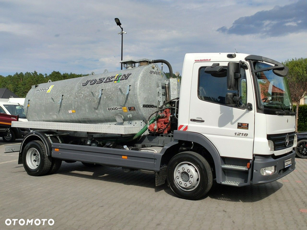 Mercedes-Benz Atego 1218 Asenizacyjny Szambiarka Beczka Szambowóz Poj.6m 2019r