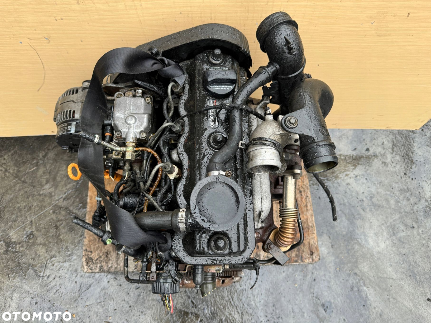 SILNIK KOMPLETNY VW GOLF III 1.9 TD AAZ T4 ABL AUDI VENTO PASSAT TOLEDO - 5