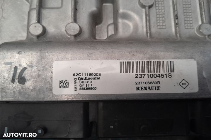 Calculator motor ECU 237100451S 237100451S Renault Kangoo 2 [2007 - 2 - 2