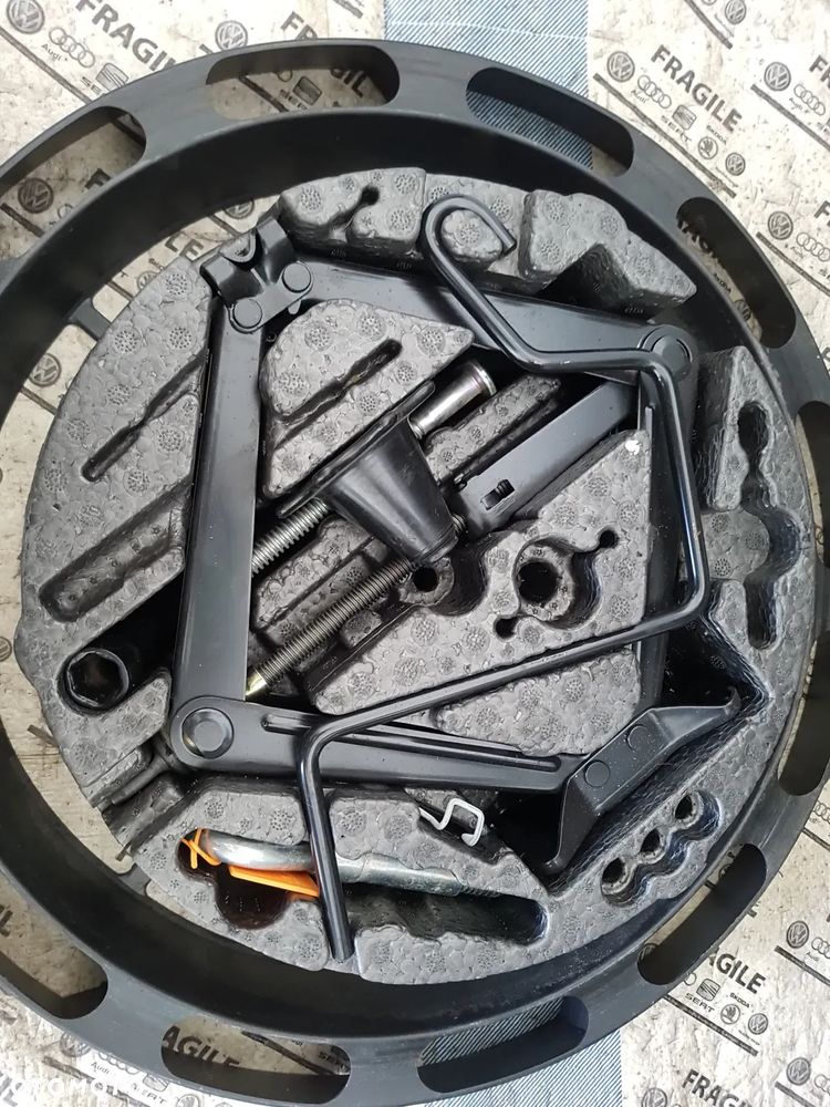 KOŁO DOJAZDOWE ZESTAW OPEL MERIVA B ASTRA H ZAFIRA B   5X110 115/70R16 - 8