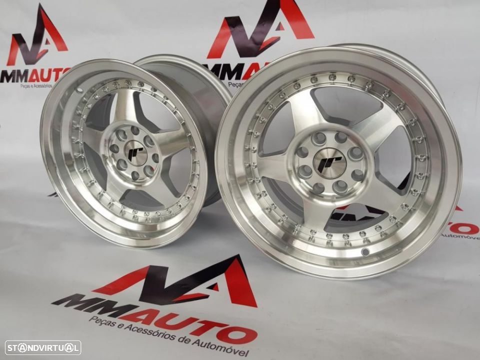 Jantes Japan Racing JR6 Machined Silver 15 - 2