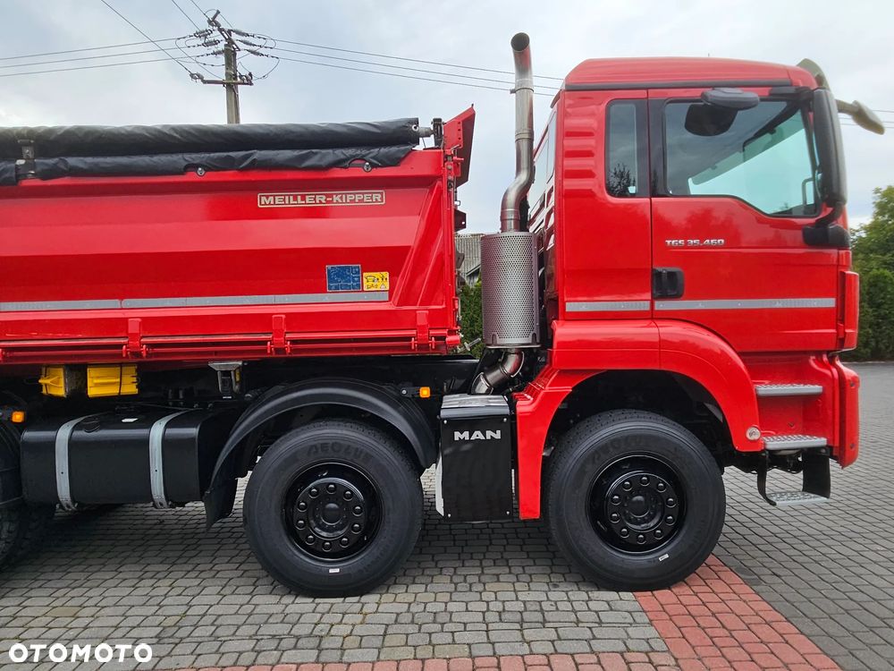 MAN TGS 35.460 WYWROTKA 8X4 MEILLER-KIPPER+HYDROBURTA! - 25